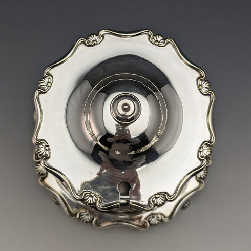 1910 年英國古董鍍銀果醬桶阿特金兄弟